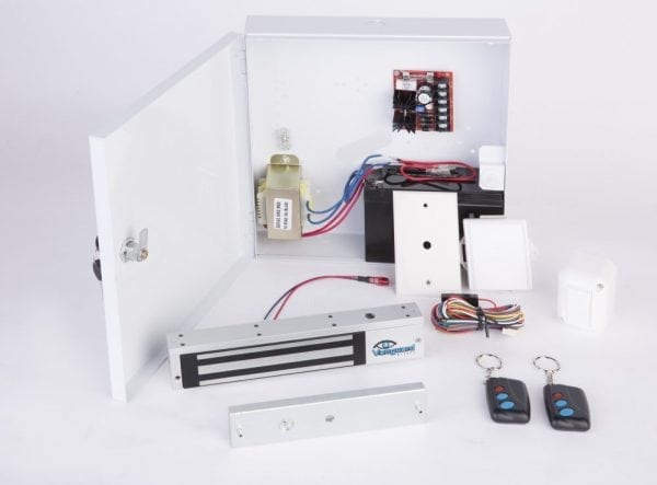 Kit de apertura a distancia con control y pulsador