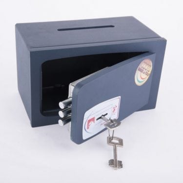 Cofre de Seguridad MB TM 28 con llave y con ranura