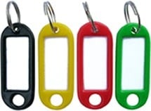 Identificadores Star plasticos de color